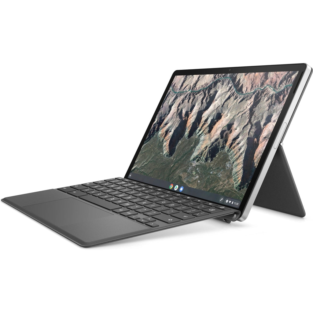 HP x2 11" 2 in 1 Tablet Chromebook, Qualcomm Snapdragon, 128GB eMMC, Silver 11-da0504na, 53L74EA#ABU, 196188926567 -Techedge